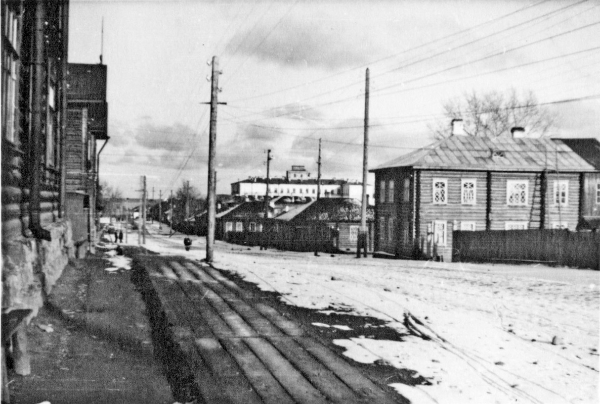 1941 год. Городская улица