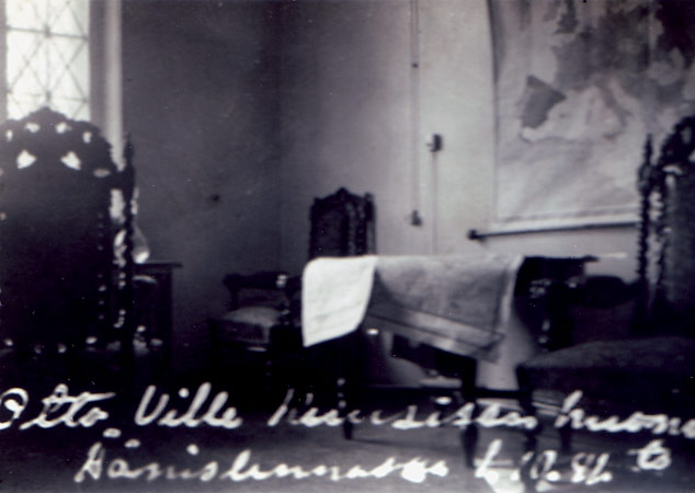 October 1, 1941. Former Kuusinen's private office