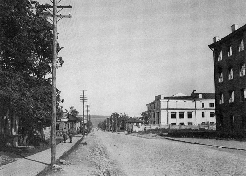 Early 1940's. The main street
