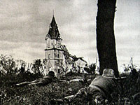 September 19, 1941. The lutheran church in Stary Beloostrov