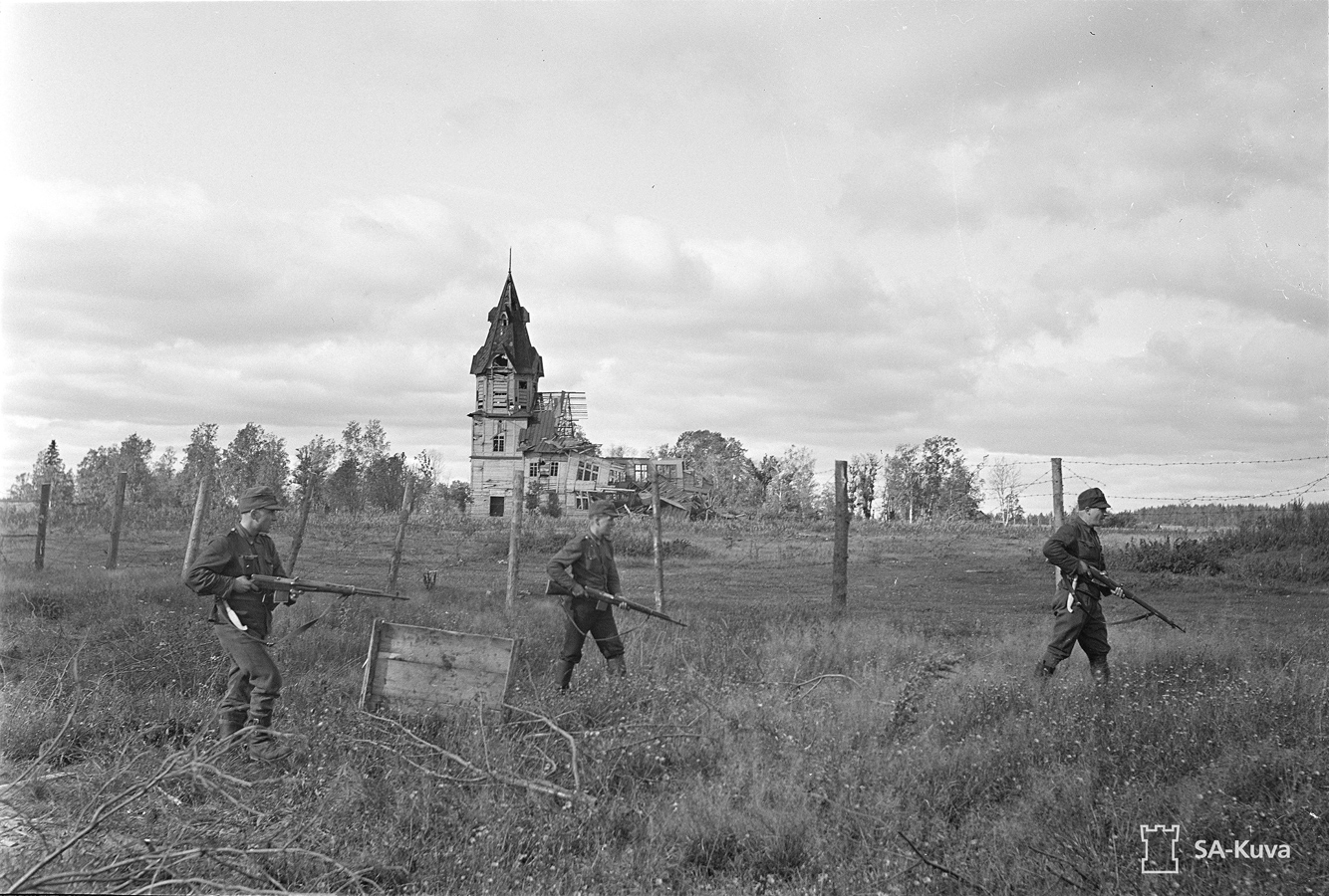 September 19, 1941. The lutheran church in Stary Beloostrov