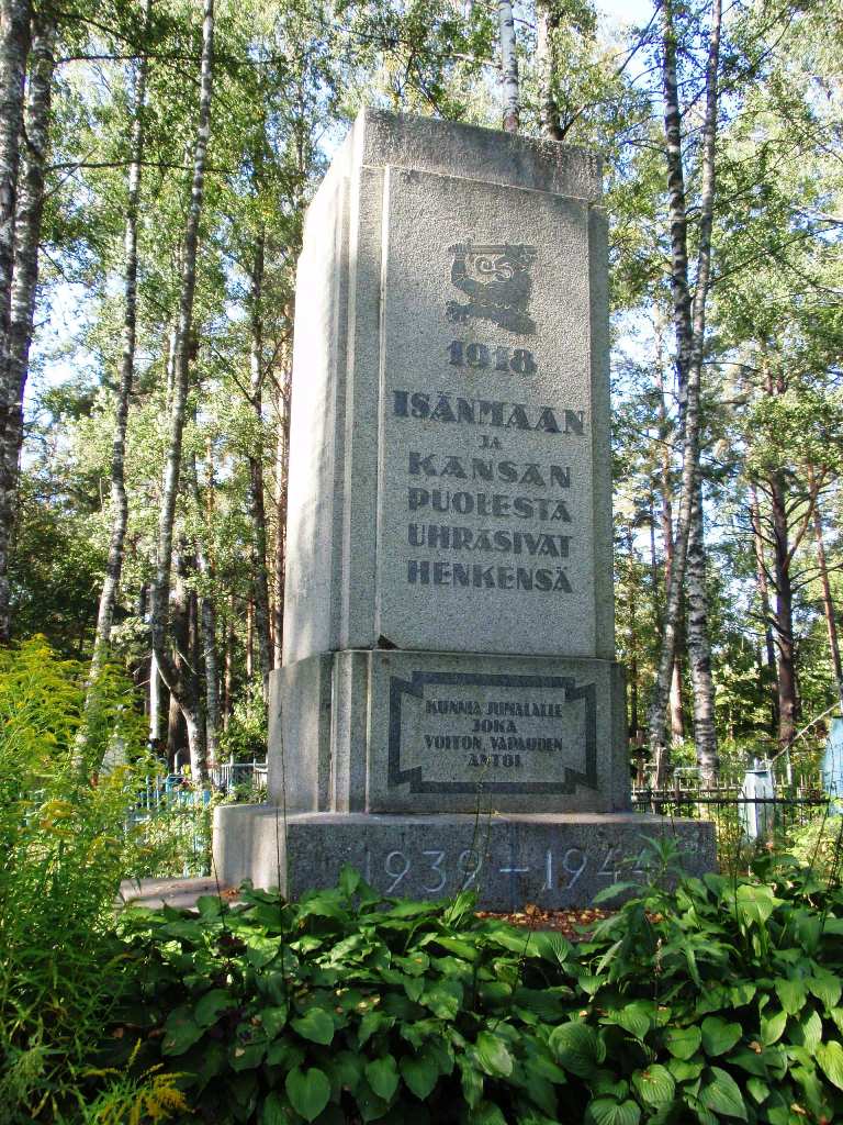 September 2, 2009. Monument in Antrea