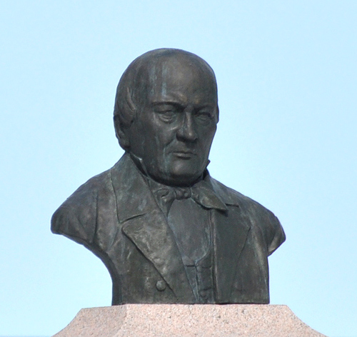 April 11, 2011. The new monument to Nils Ludvig Arppe