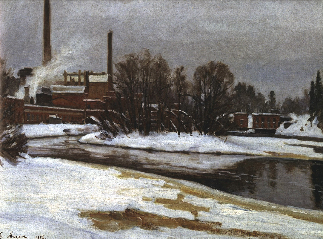 1936. Leppäkosken tehdas