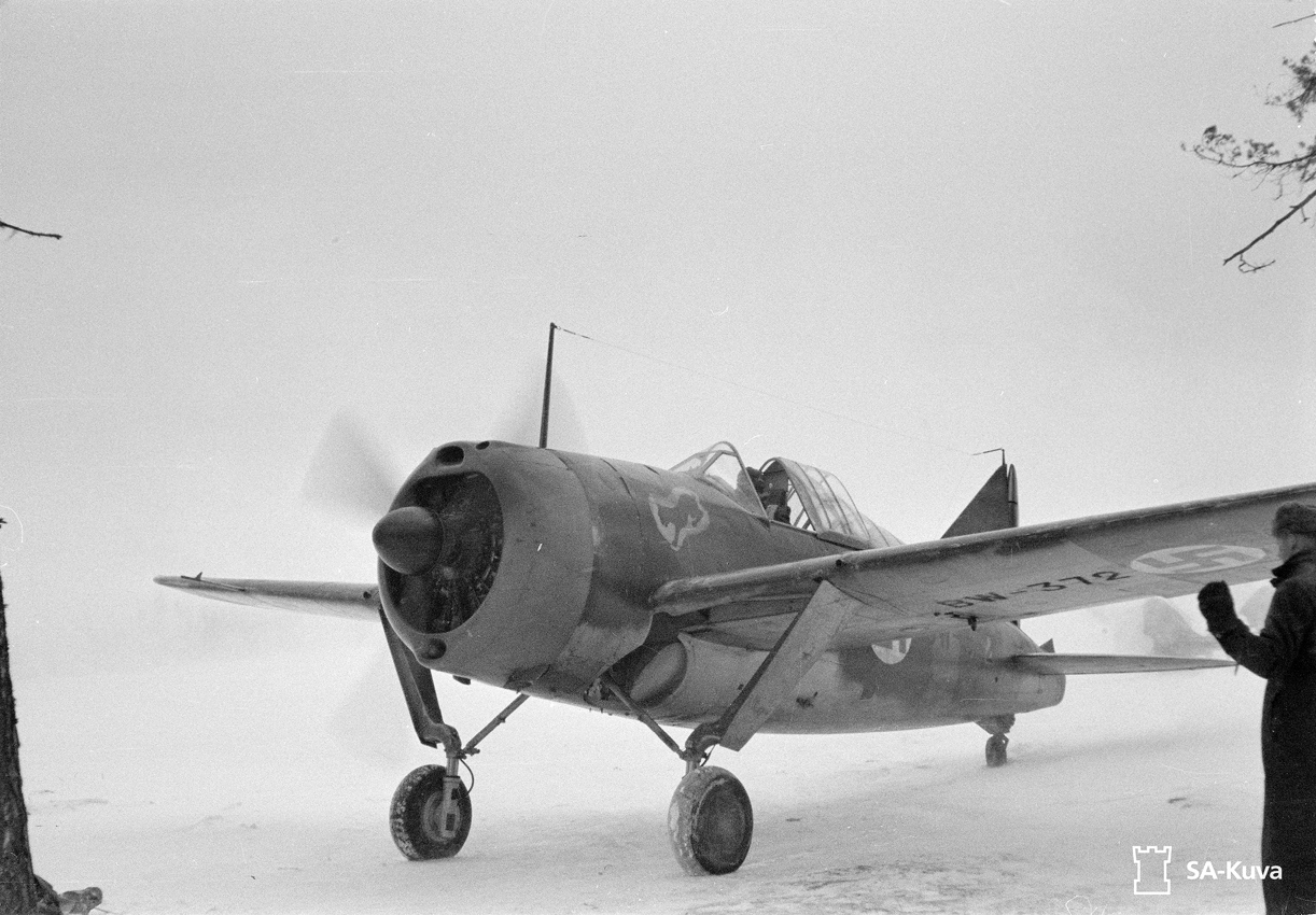 14. helmikuuta 1942. BW-372 -hävittäjäkone