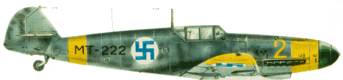 Messerschmitt Bf 109 G-2 -hävittäjäkone