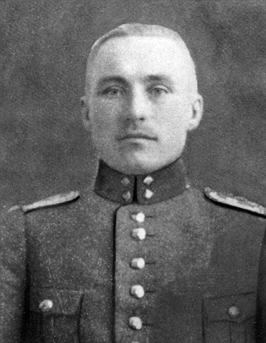 1918. Jäger Lieutenant Väinö Alasmaa