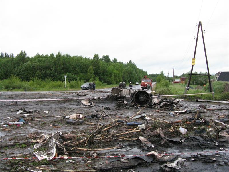 21. kesäkuuta 2011. Onnettomuuden tapahtumapaikka