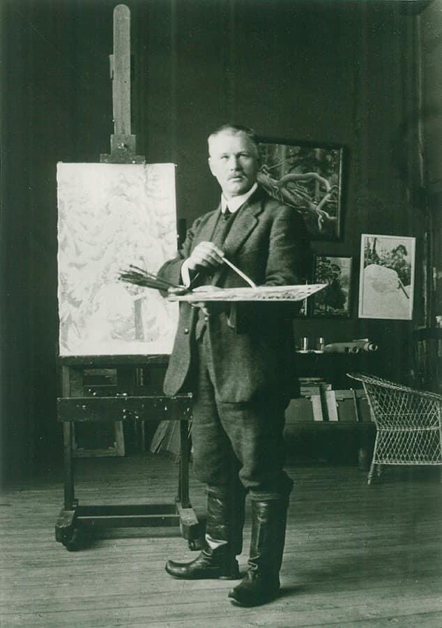 Syyskuu 1915. Pekka Halonen