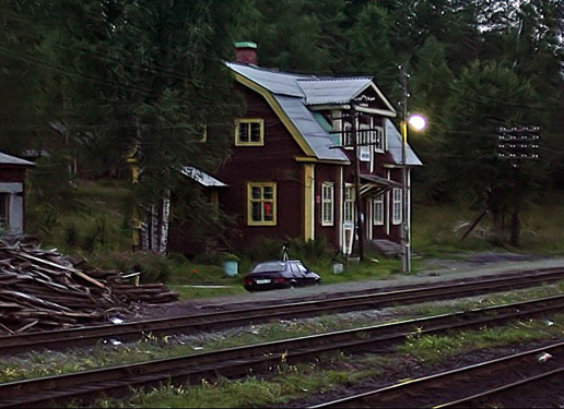 August 7, 2005. Jänisjärvi Railway Station