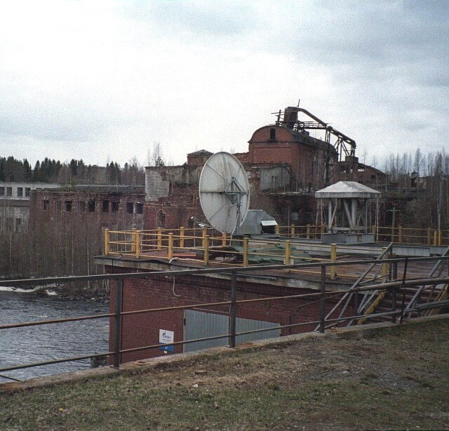 Huhtikuu 2017. Leppäkosken vesivoimalaitos