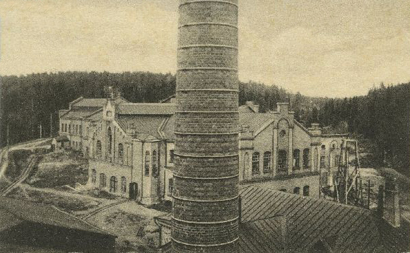 Early 1910's. Hämekoski. Factory