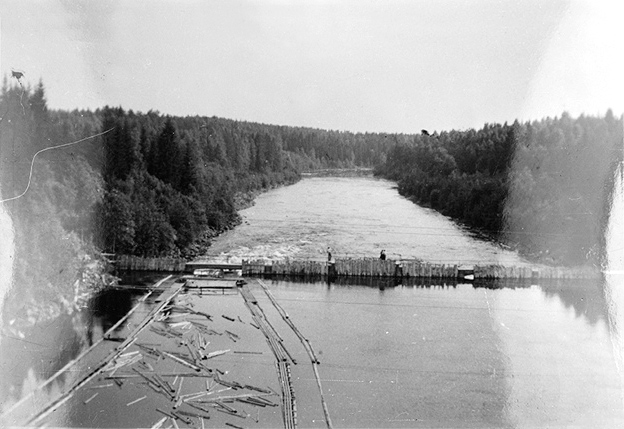 1939 год. Гидроэлектростанция Хямекоски