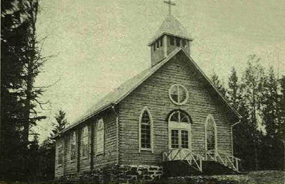 1944 год. Хямекоски. Лютеранский молельный дом
