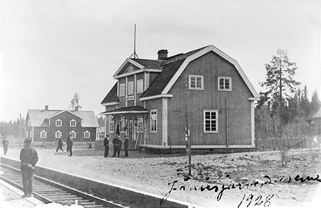 1928. Jänisjärvi Railway Station