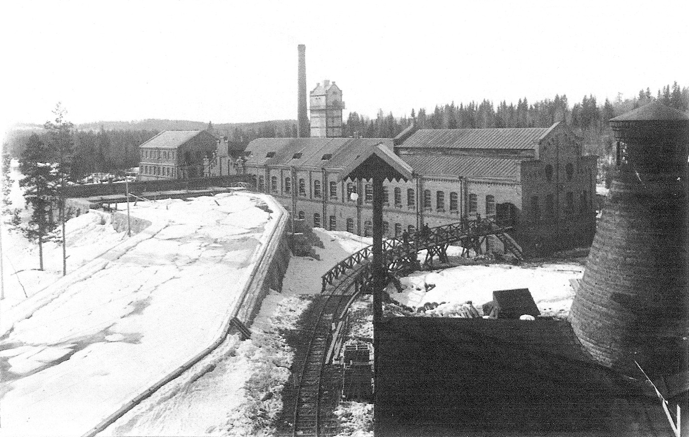 1904 год. Хямекоски. Завод