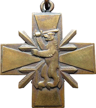 1938 год. Памятный крест Соплеменных войн