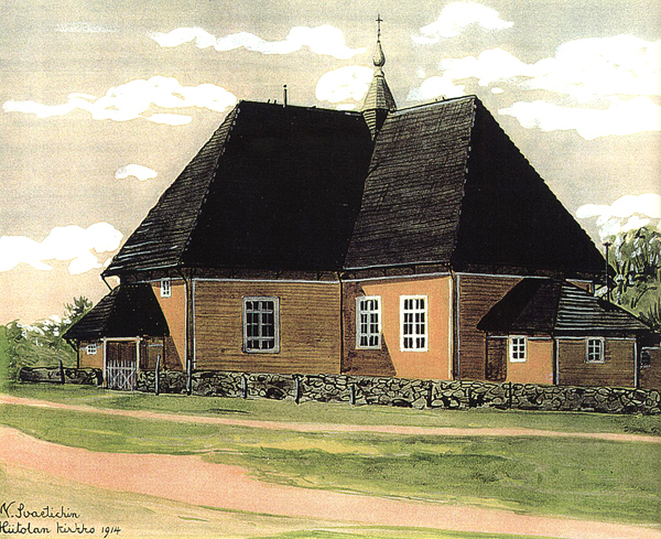 1914. Hiitolan Kirkko. © Viktor Svaetichin