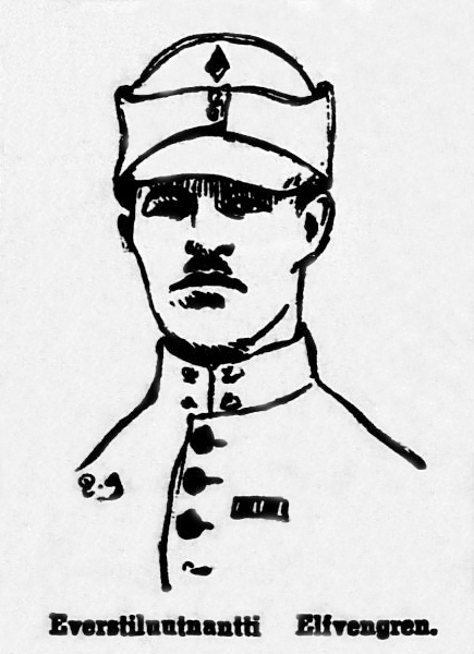 29. heinäkuuta 1919. Everstiluutnantti Elfvengren