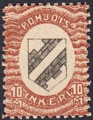 1920 год. Почтовая марка Северной Ингрии