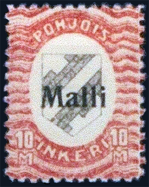 1920. Post stamp of North Ingria