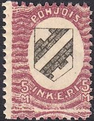 1920. Post stamp of North Ingria
