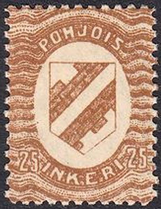 1920 год. Почтовая марка Северной Ингрии