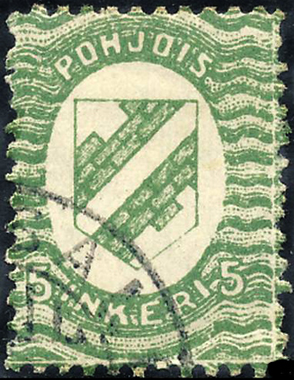 1920. Pohjois-Inkerin postimerkki