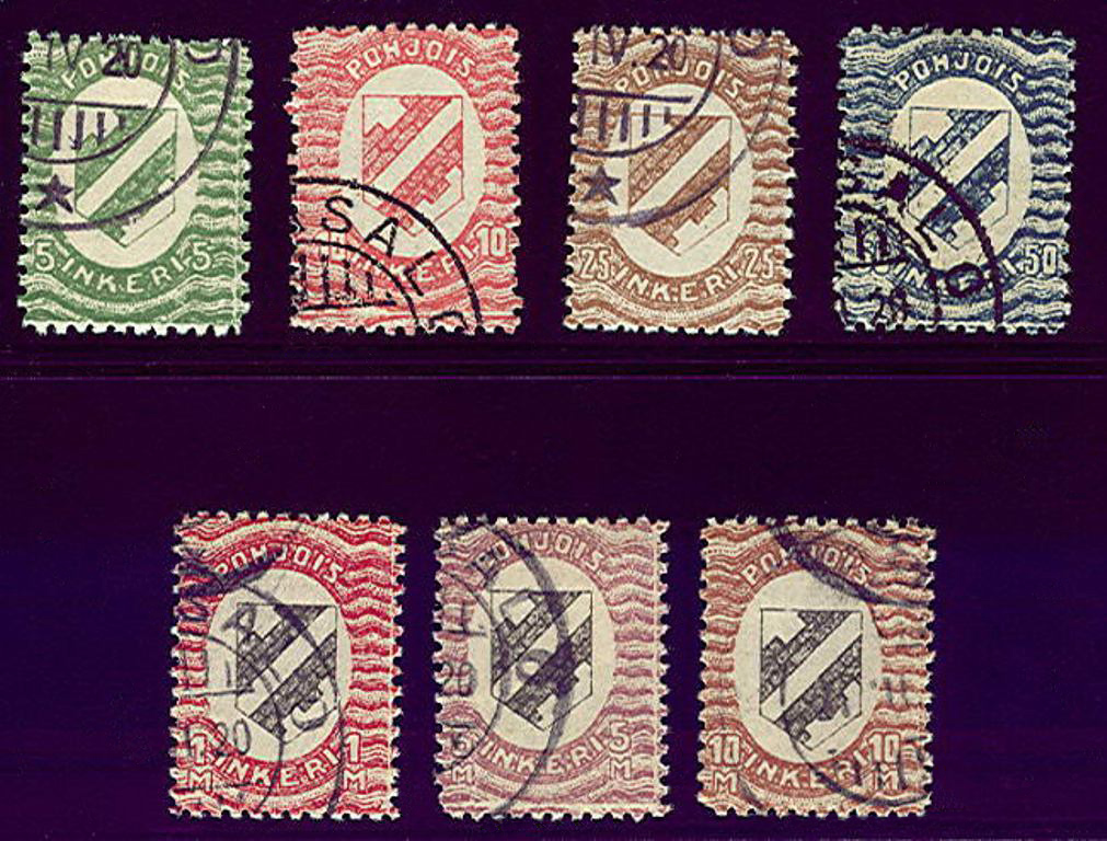 1920 год. Почтовые марки Северной Ингрии