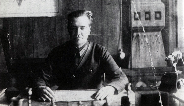 1930-luvun alussa. Karjalan jääkäriprikaatin komentaja Eyolf Igneus-Mattson