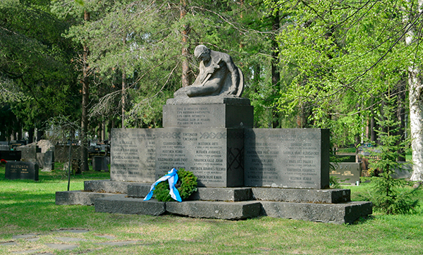 Памятник героям в Йоэнсуу