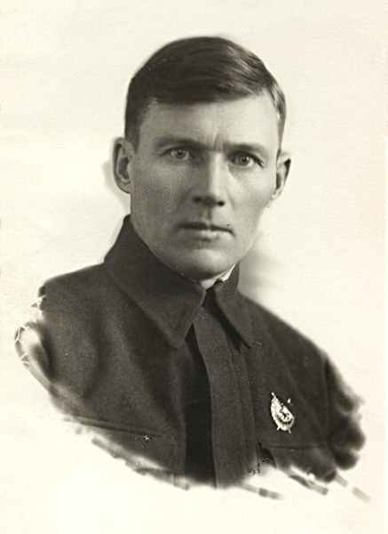 1922 год. Красный командир Эйно Фердинандович Оса