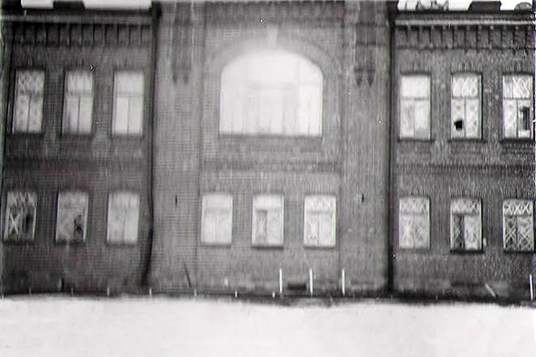 October 2, 1941. Petrozavodsk. Building of teacher's seminary