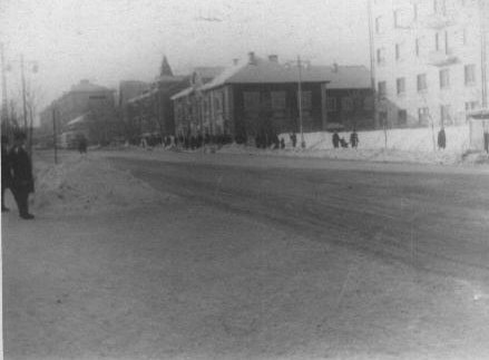 1960-е годы. Петрозаводск. Здание треста «Карелдрев»