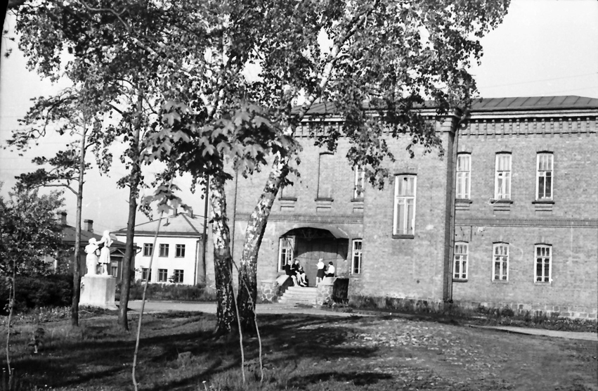 Конец 1960-х годов. Петрозаводск. Здание учительской семинарии