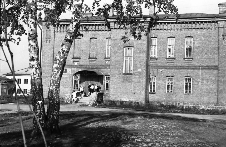 Late 1960's. Petrozavodsk. Building of teacher's seminary