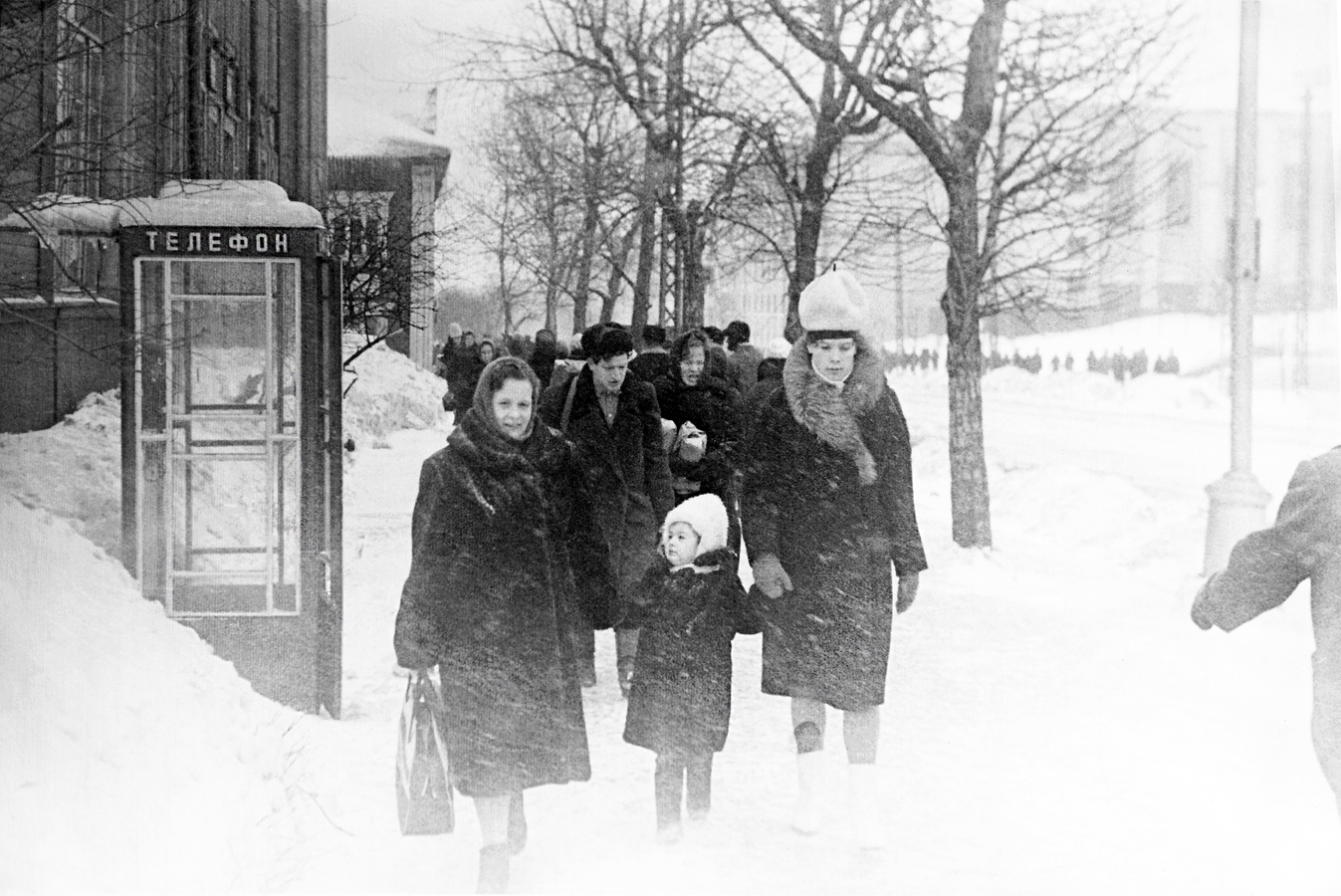 Март 1966 года. Петрозаводск. Здание треста «Карелдрев»