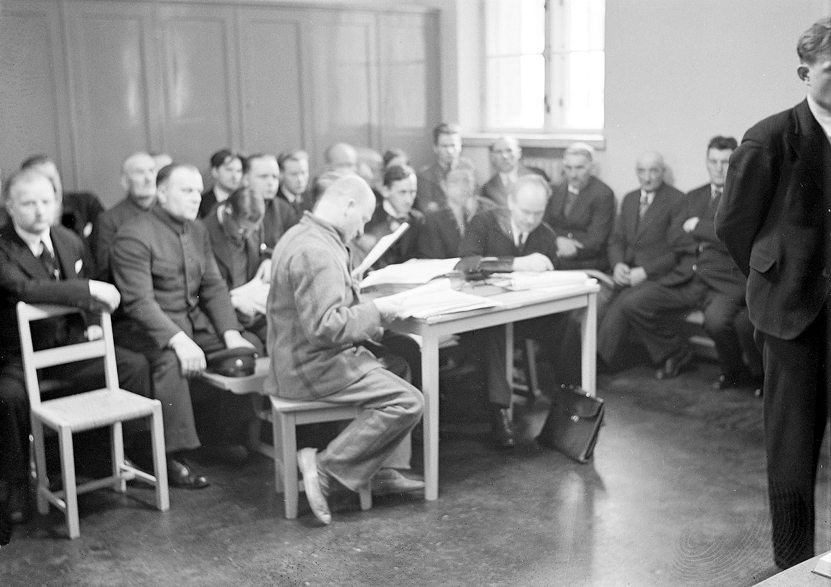1936 год. Суд над Тойво Антикайненом