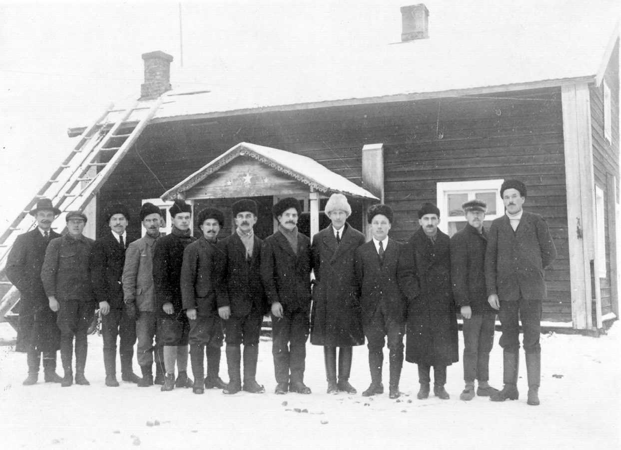 1920. Ministers and officials of the Karelian Provisional Government