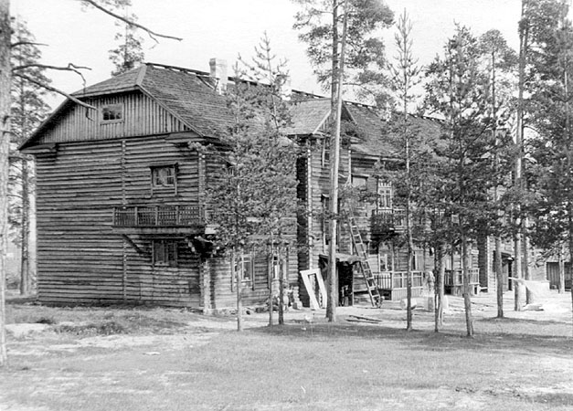 1950-е годы. Медвежьегорск. Одно из зданий санатория