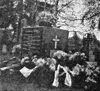 October 1, 1922. Monument to the Finnish War of Independence