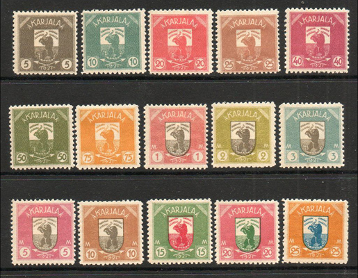 Почтовые марки Карелии