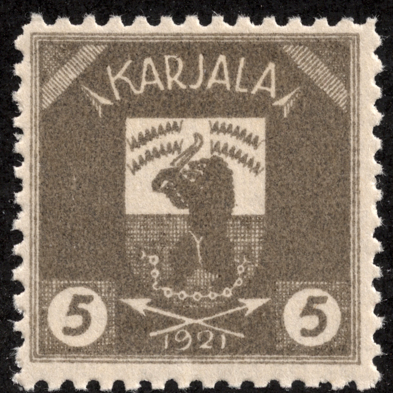1921. Karjalan postimerkki