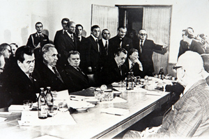 16 сентября 1978 года. Президент Финляндии Урхо Калева Кекконен и Председатель Совета министров СССР Алексей Косыгин