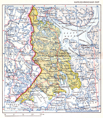 1940. Карело-Финская Советская Социалистическая Республика