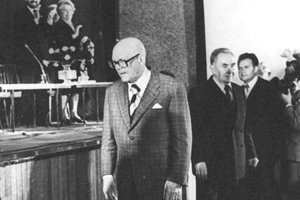 16 сентября 1978 года. Президент Финляндии Урхо Калева Кекконен и Председатель Совета министров СССР Алексей Косыгин