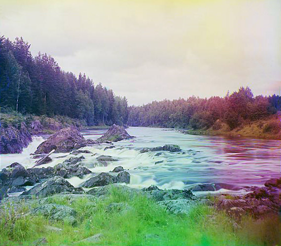 1915. Kivatch Waterfalls