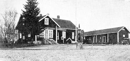 1930's. Kirkonkylä
