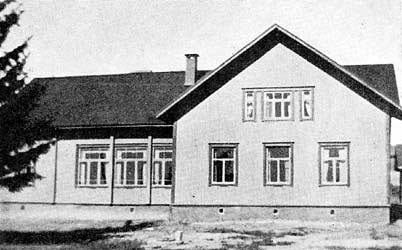 1930's. Suojeluskunta building