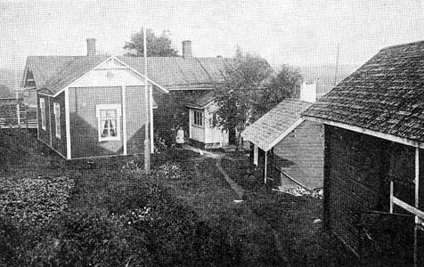 1930-luvun. Kirkonkylä. Pappila
